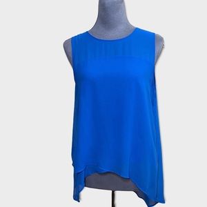Vince Camuto Sleeveless Royal Blue Blouse Sz M